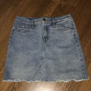 Jean skirt